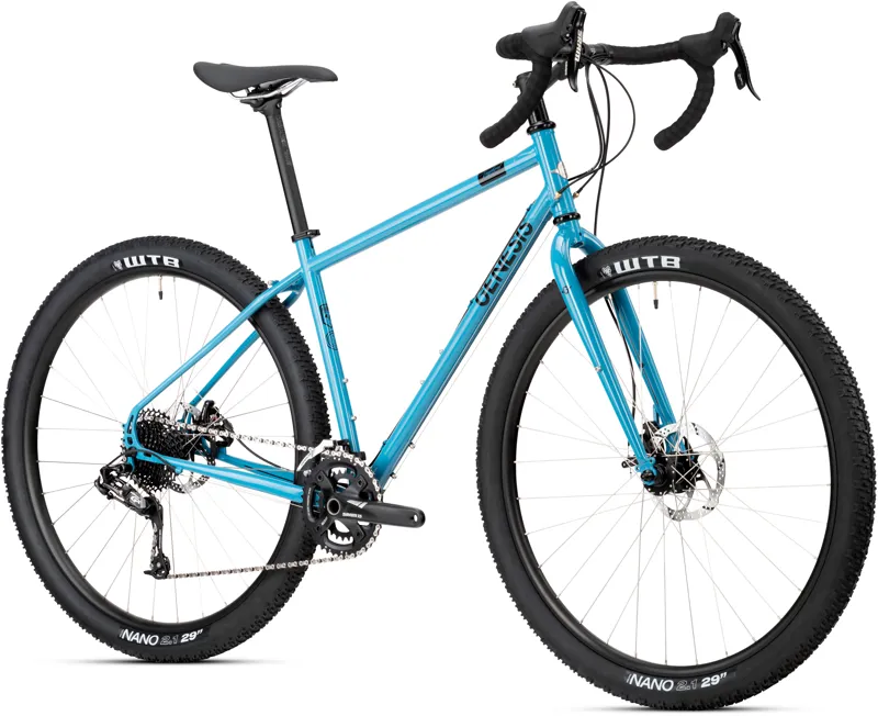 Genesis Vagabond 20 Mens Gravel Road Bike 2020 in Blue-1