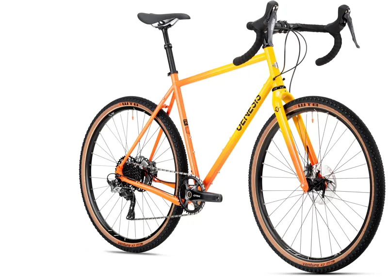 Genesis Fugio 30 Mens Gravel Road Bike 2020 in Orange-1