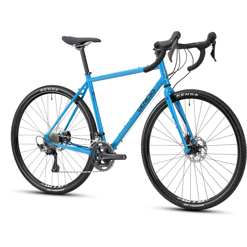 Genesis Croix De Fer 40 Gravel Bike 2022 in Blue-1