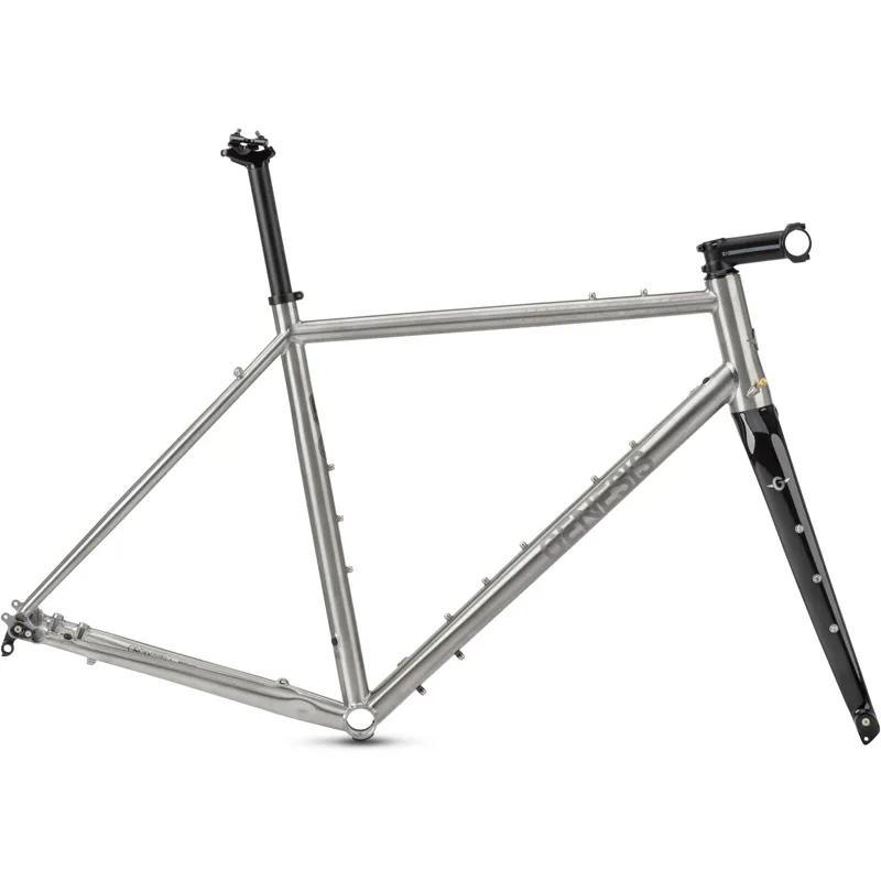 Genesis Croix De Fer Ti Gravel Bike Frameset 2021 in Titanium 