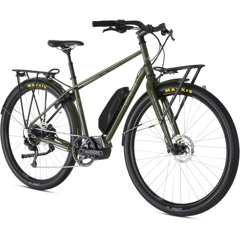 Genesis Smithfield Green Electric Hybrid Bike 2022 in Green-1