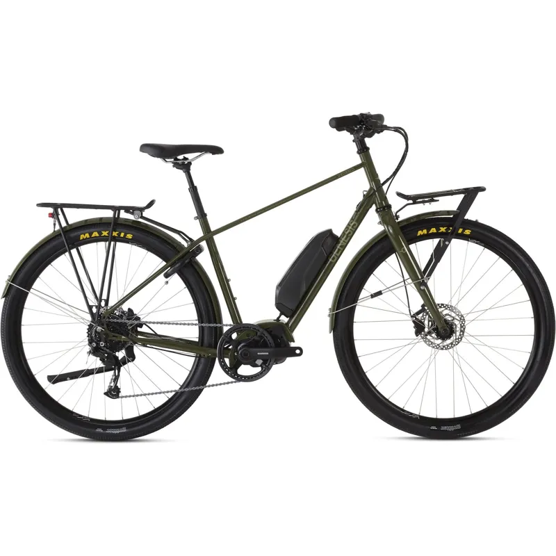 Genesis Smithfield Green Electric Hybrid Bike 2022 in Green