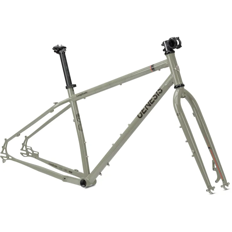 Genesis Longitude Mountain Bike Frameset 2021 in Grey-1