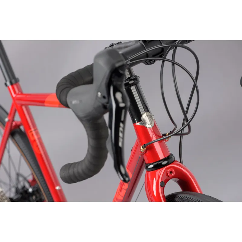 Genesis Equilibrium Disc Road Bike 2021 in Red-1