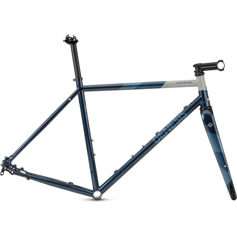 Genesis Equilibrium Disc Road Bike Frameset 2021 in Blue