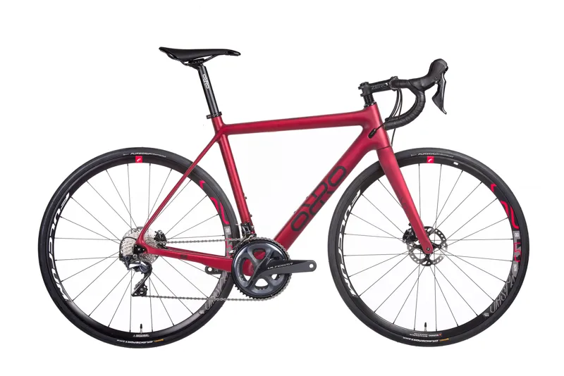 Orro Gold STC Ultegra R500 Road Bike 2023 in Dark Red Matte