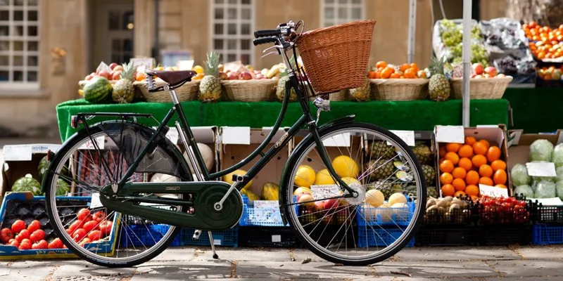 Pashley Princess Sovereign Ladies Hybrid Bike 2022 in Regency Green-1