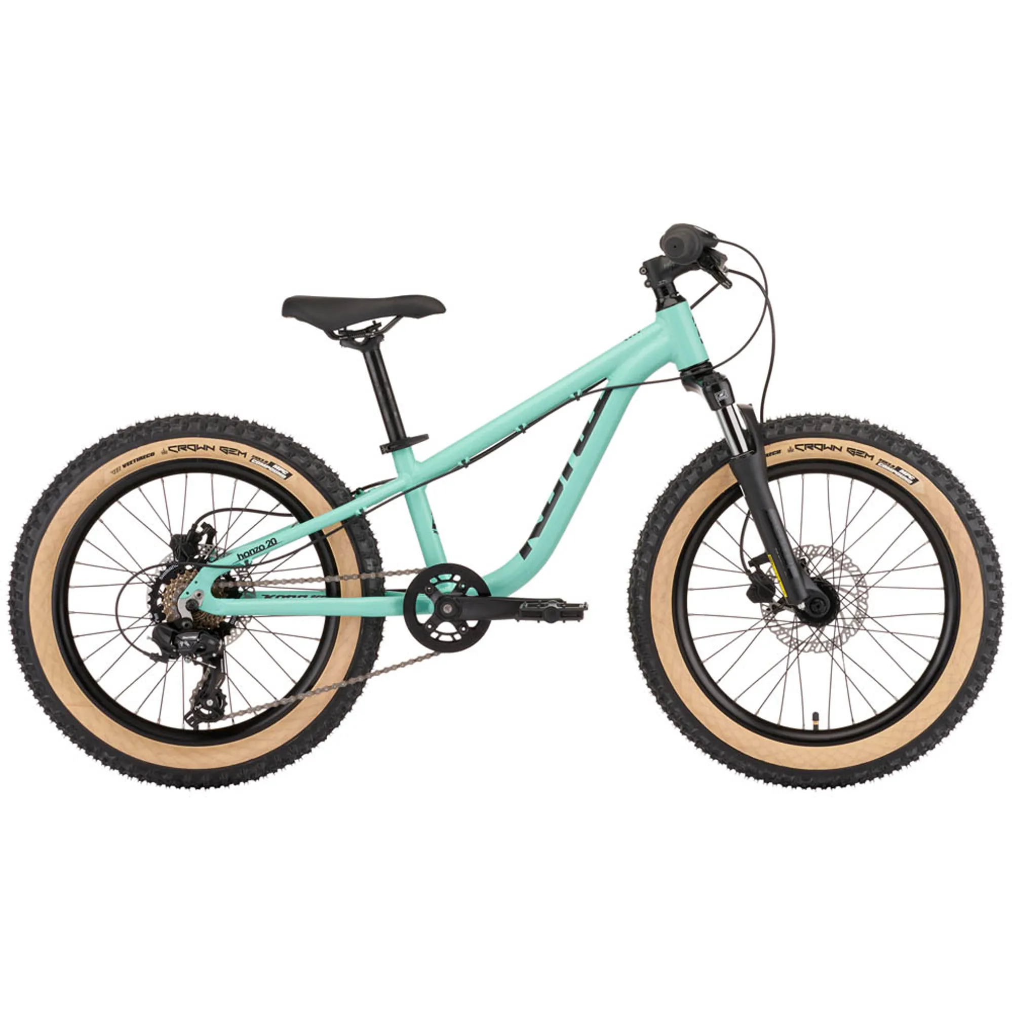 Kona Honzo 20 Inch Kids Bike 2022 in Green - Main Image