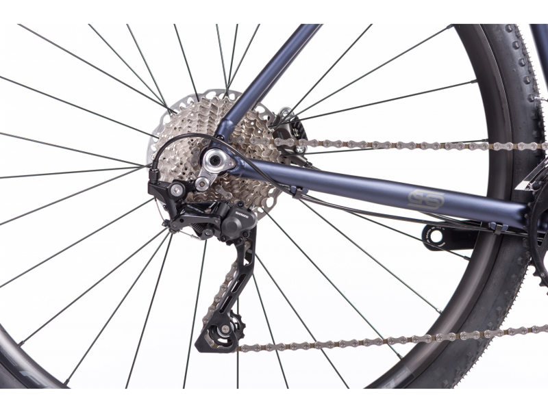 Orro Terra X GRX600 RR9 Gravel Bike 2022 in Matt Navy Graphite-2