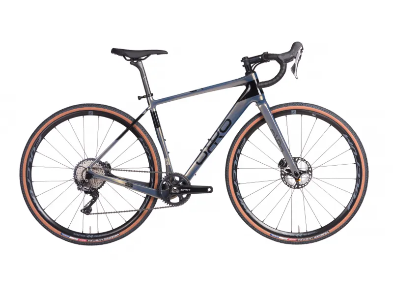Orro Terra C GRX800 RR5 Gravel Road Bike 2023 in Radiant Steel Gloss