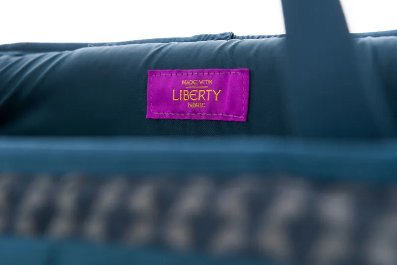 Brompton Liberty Basket L in Jonathan Edition Print Navy-4