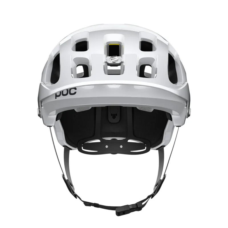 POC Tectal Race MTB MIPS Helmet in Hydrogen White/Uranium Black-1