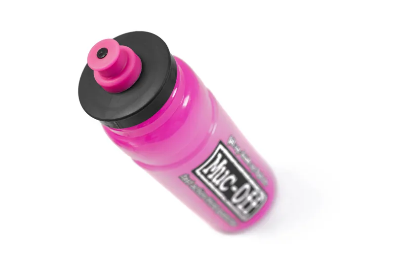 Muc-Off X Elite Fly Water Bottle 550ml in Pink-1
