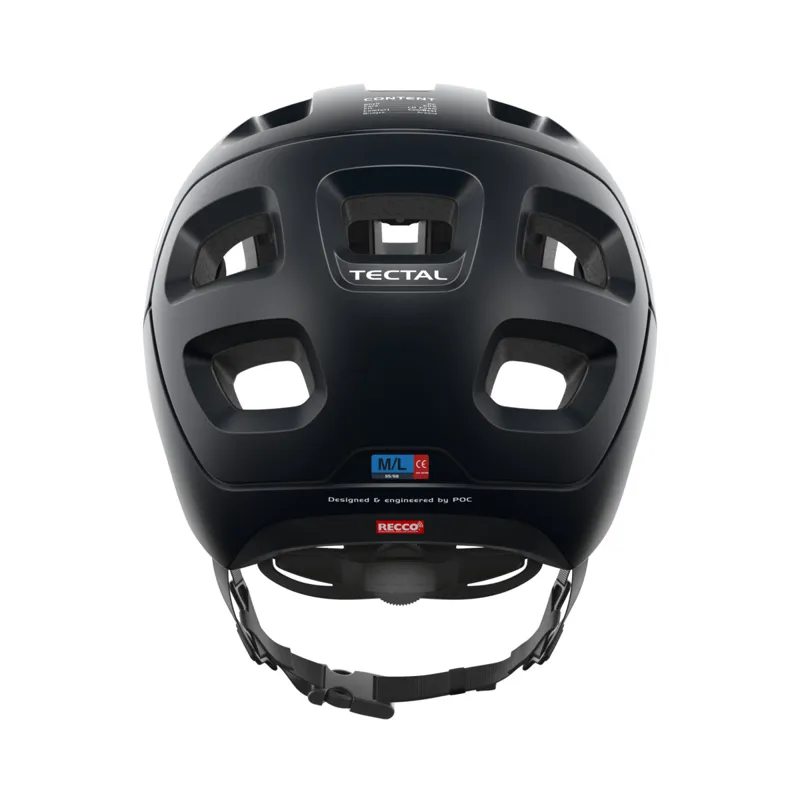 POC Tectal MTB Helmet in Uranium Black-2