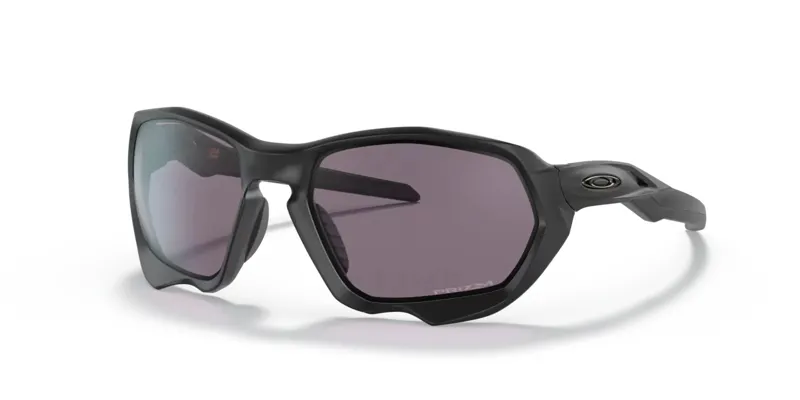 Oakley Plazma Sunglasses Matte Black Frame with Prizm Grey Lens-5
