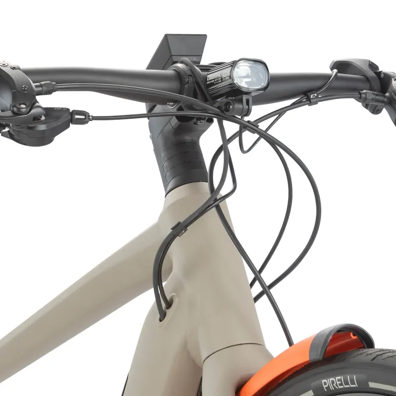 BMC 257 Urbanchallenge AMP AL Two Deore Performance CX Electric Hybrid Bike 2023 in Powder Sand-6