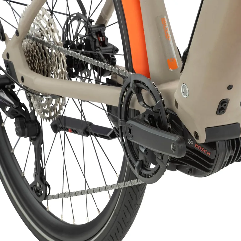 BMC 257 Urbanchallenge AMP AL Two Deore Performance CX Electric Hybrid Bike 2023 in Powder Sand-9