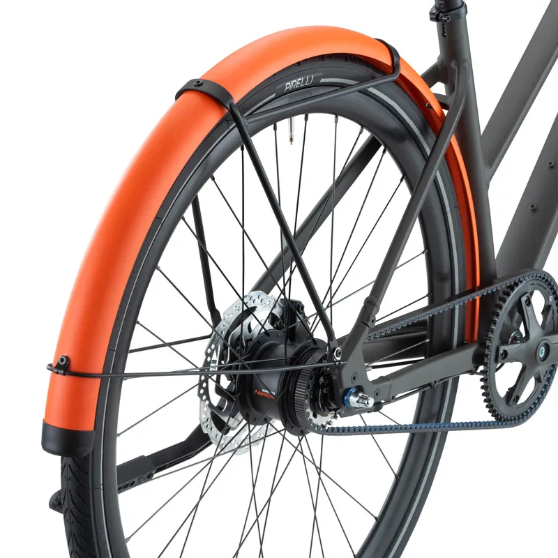 BMC 257 AL Three ST Nexus 8 Hybrid Bike 2023 in Anthracite Grey -5