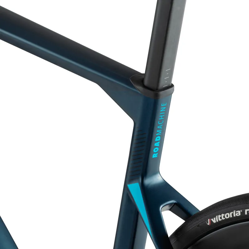 BMC Roadmachine AMP One Force eTap AXS Electric Road Bike 2023 in Blue-1