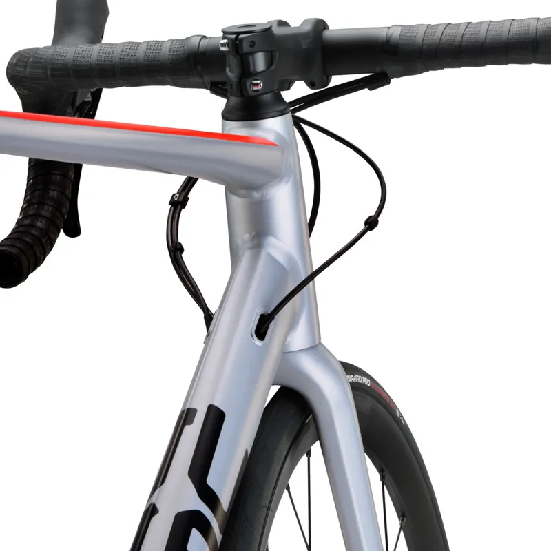 BMC Teammachine ALR Two 105 Road Bike 2023 in Silver/Black/Red