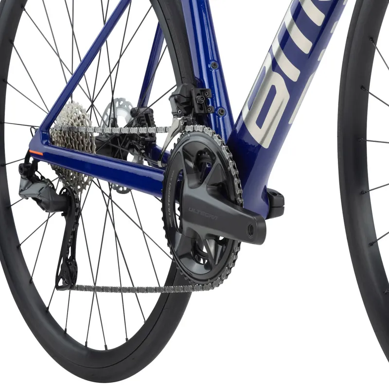 BMC Teammachine SLR Three Ultegra Di2 Road Bike 2023 in Blue Orange-2