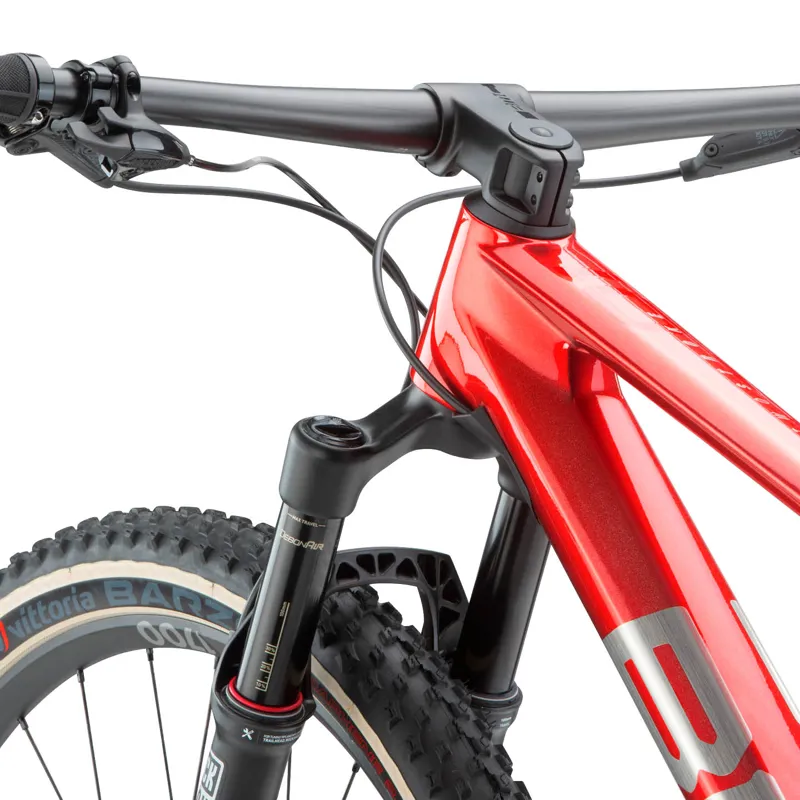 BMC Twostroke 01 One GX Eagle AXS Mountain Bike 2023 in Prisma Red/Brushed Alloy-3