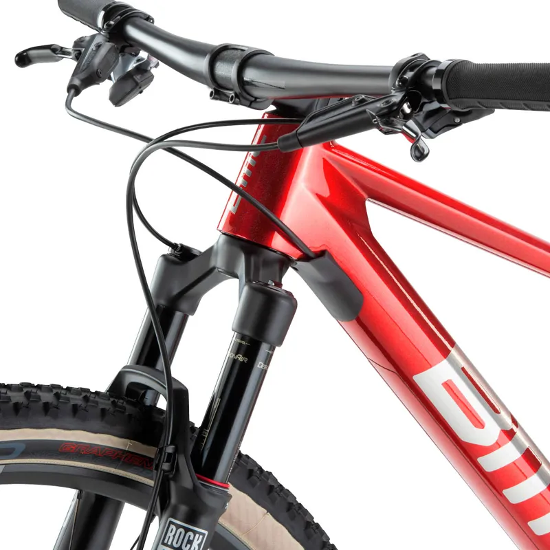 BMC Twostroke 01 One GX Eagle AXS Mountain Bike 2023 in Prisma Red/Brushed Alloy-5
