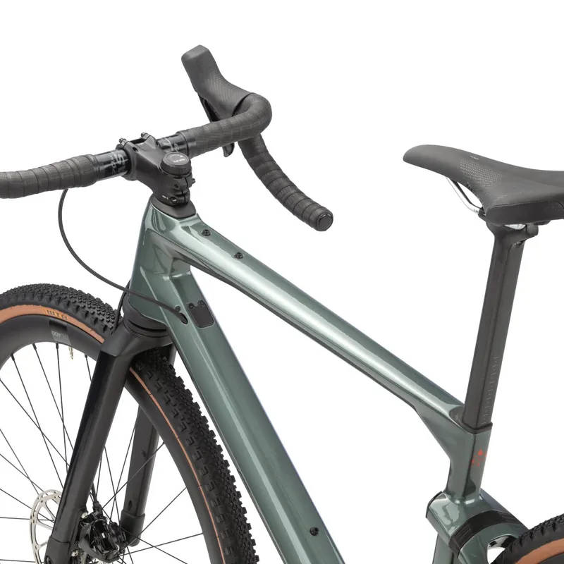 BMC Unrestricted LT Two Rival AXS Eagle Gravel Road Bike 2023 in Green-5