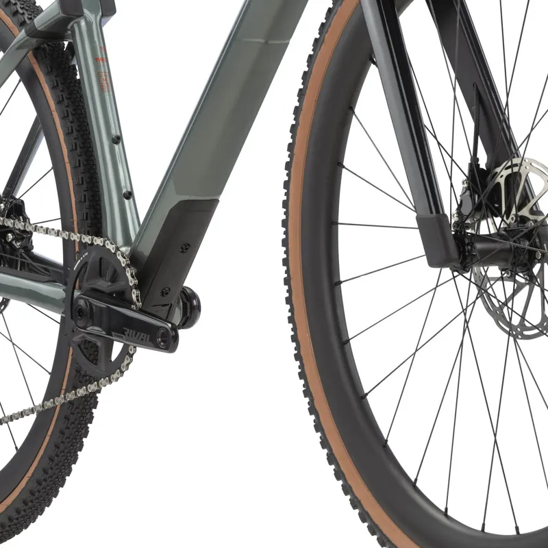 BMC Unrestricted LT Two Rival AXS Eagle Gravel Road Bike 2023 in Green-1