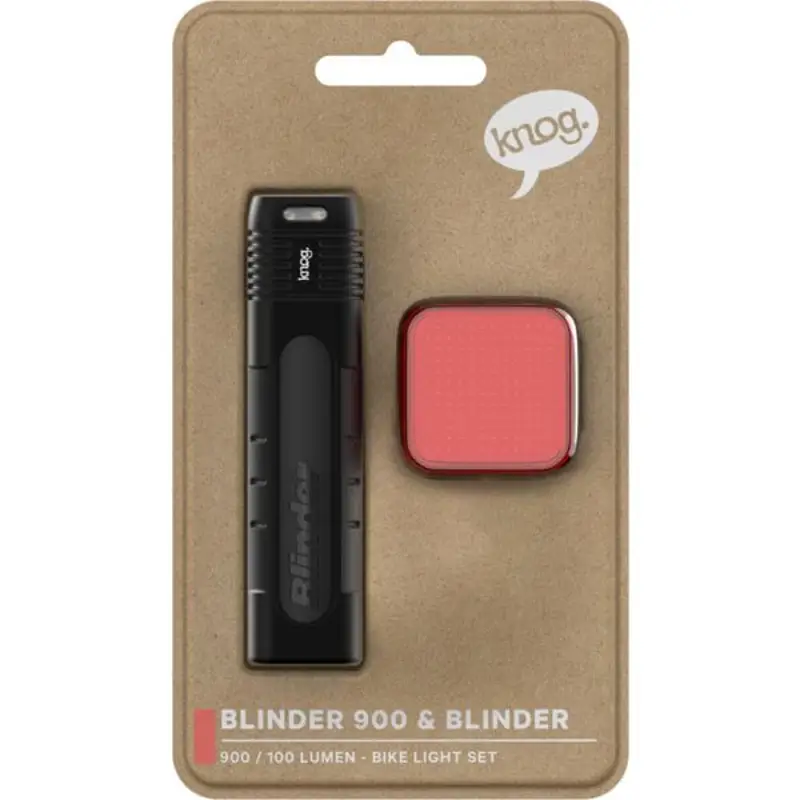 Balfes Bikes Knog Blinder Pro 900 + Blinder 100 Light Set | Free postage over £30, £10 off first order, price match & 0% finance.