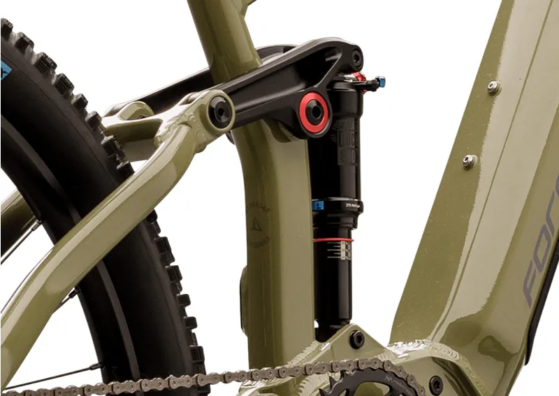 Forme Lathkill E Electric Mountain Bike 2023 in Green/Black -4