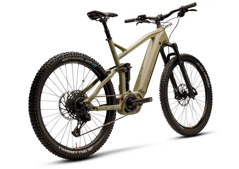 Forme Lathkill E Electric Mountain Bike 2023 in Green/Black -2