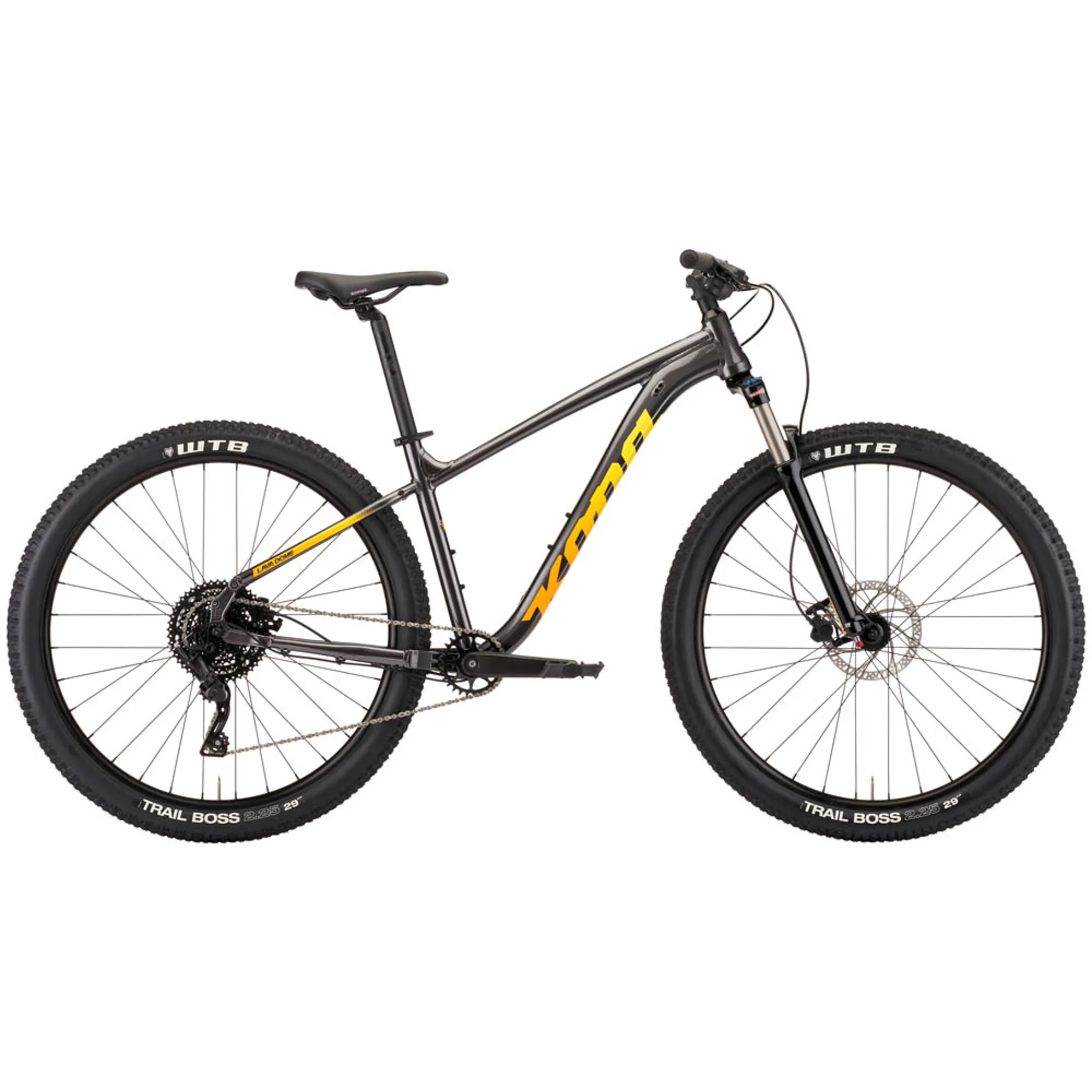 Kona Lava Dome Mountain Bike 2022 in Asphalt Grey