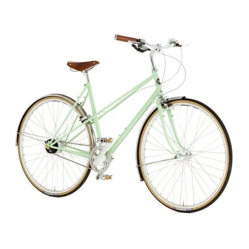 Pashley Aurora Ladies Hybrid Bike 2022 in Peppermint Green