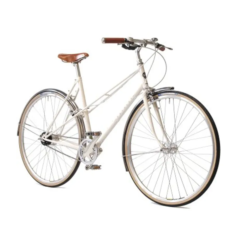Pashley Aurora Ladies Hybrid Bike 2022 in Old English White-1