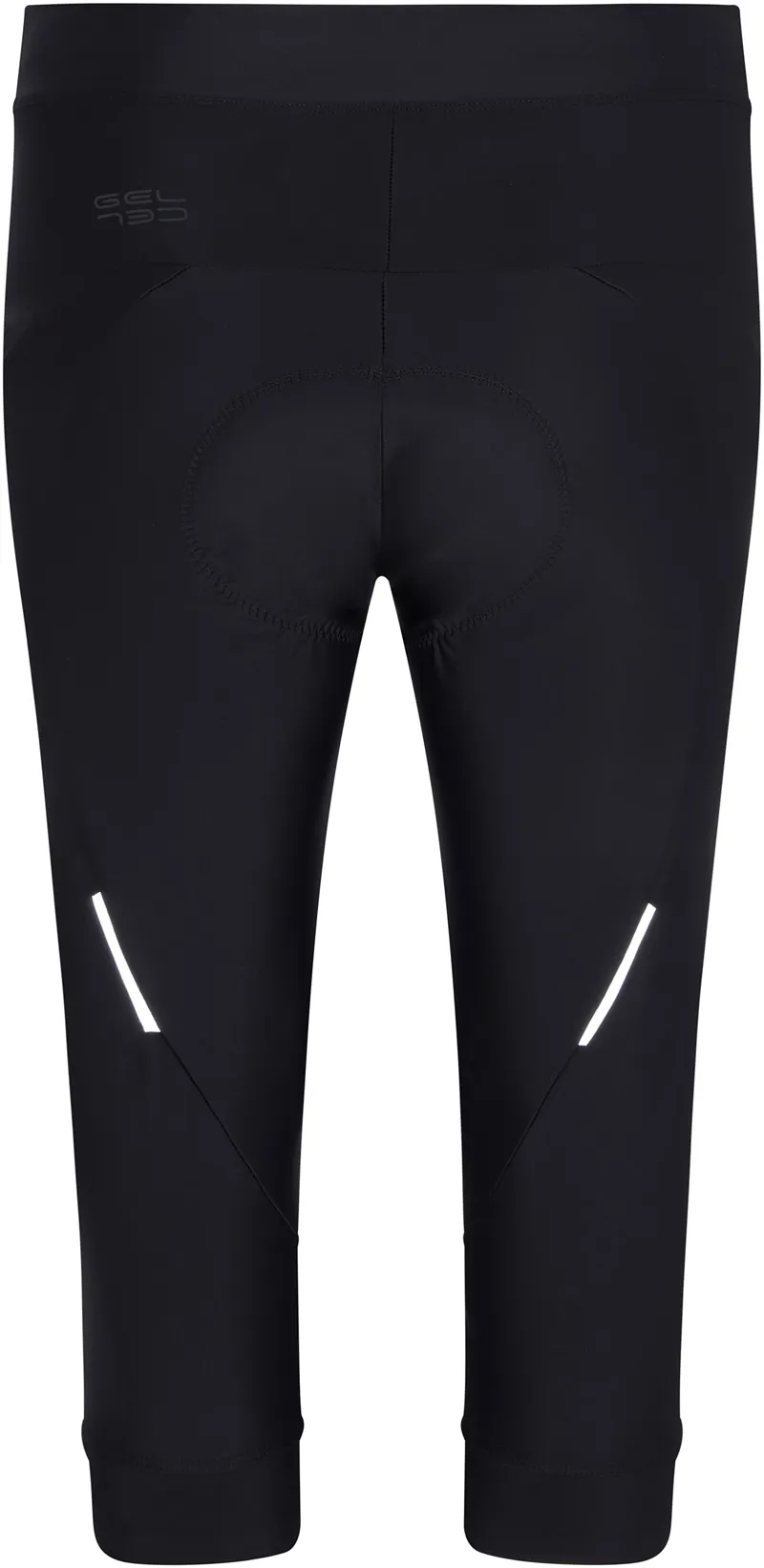Madison Women's Sportive 3/4 Shorts in Black-1
