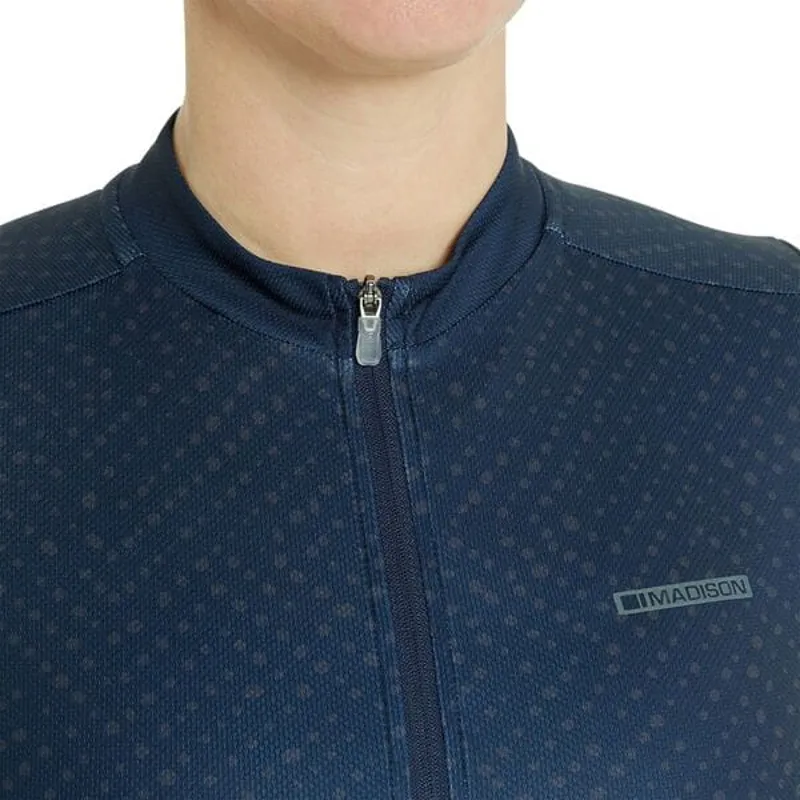 Madison Sportive Short Sleeve Women's Jersey in Drop Ink Navy-2