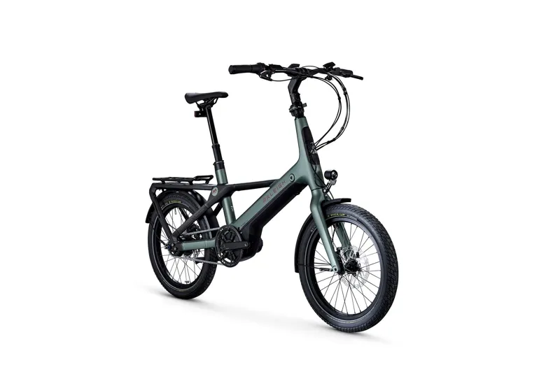 Raleigh Modum Electric Hybrid Bike 2024 in Green-1