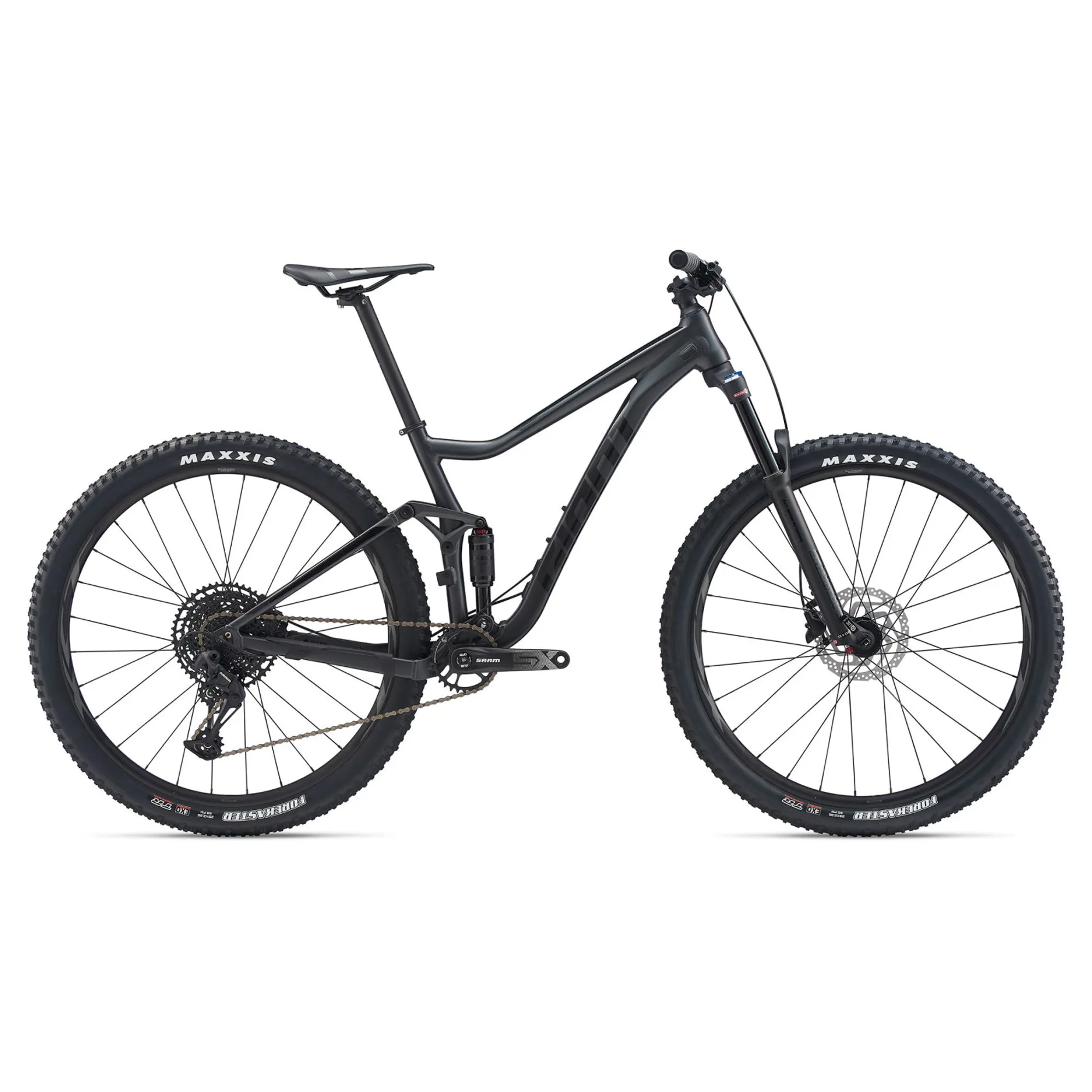 Giant Stance 29 Mens Full Suspension Mountain Bike 2020 in Black