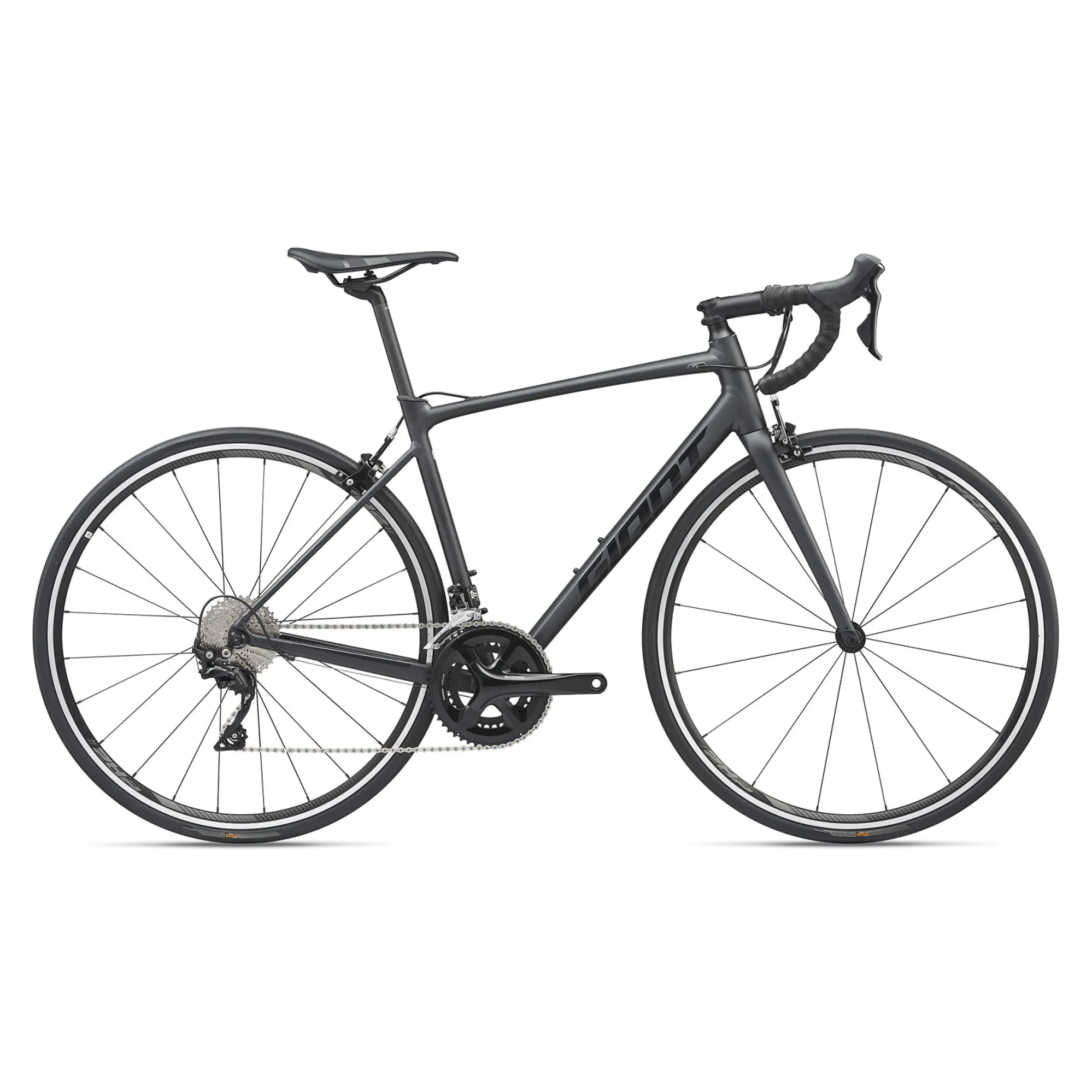 Giant Contend SL Mens Road Bike 2020 in Black - Main Image