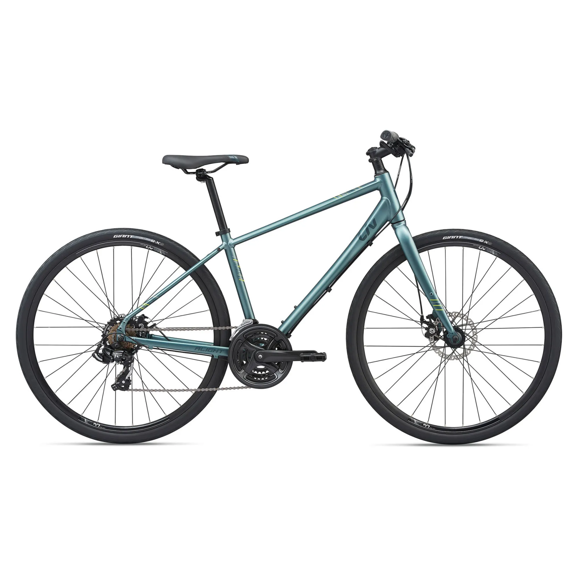 Liv Alight Disc Womens Hybrid Bike 2020 in Green