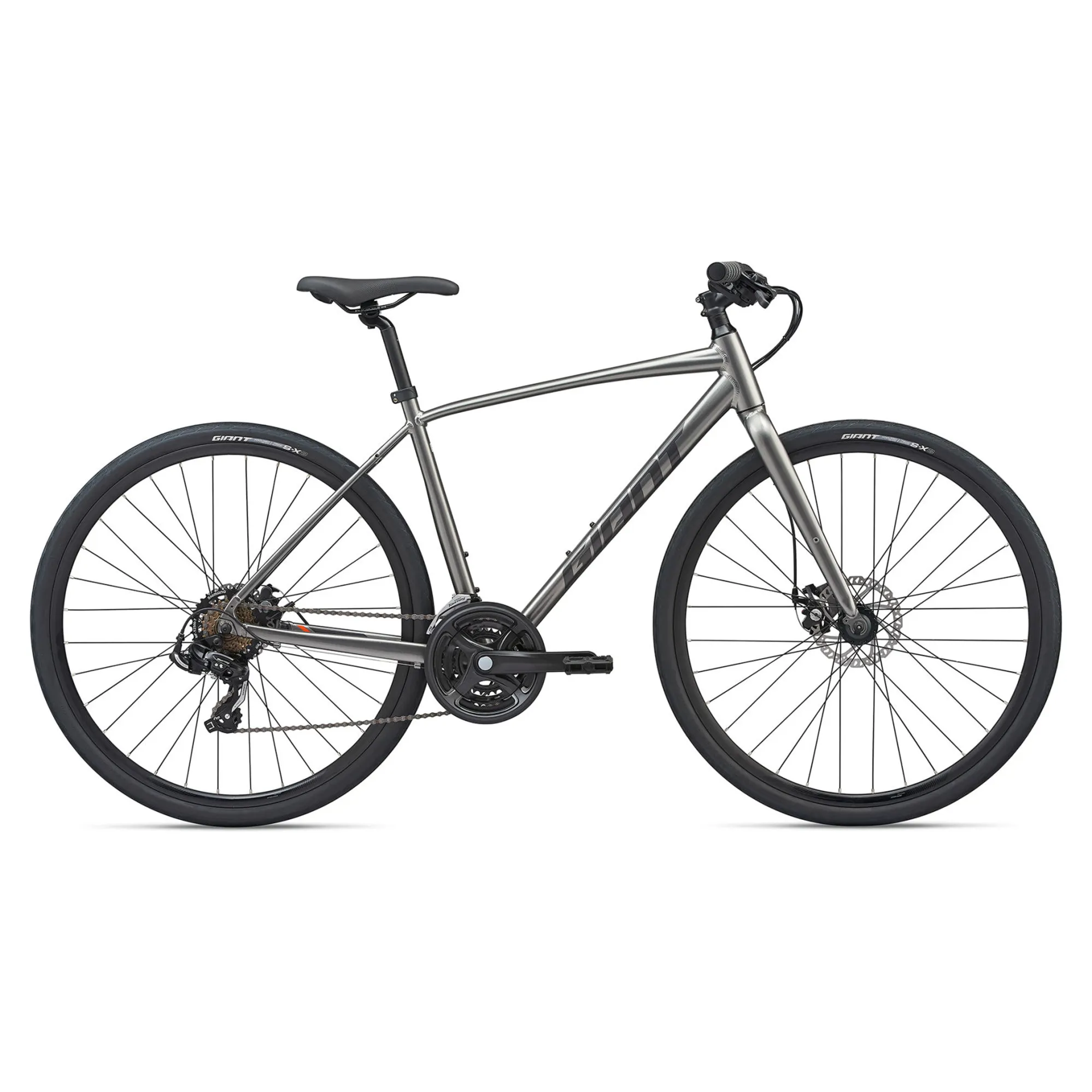 Giant Escape Disc Mens Hybrid Bike 2020 in Grey