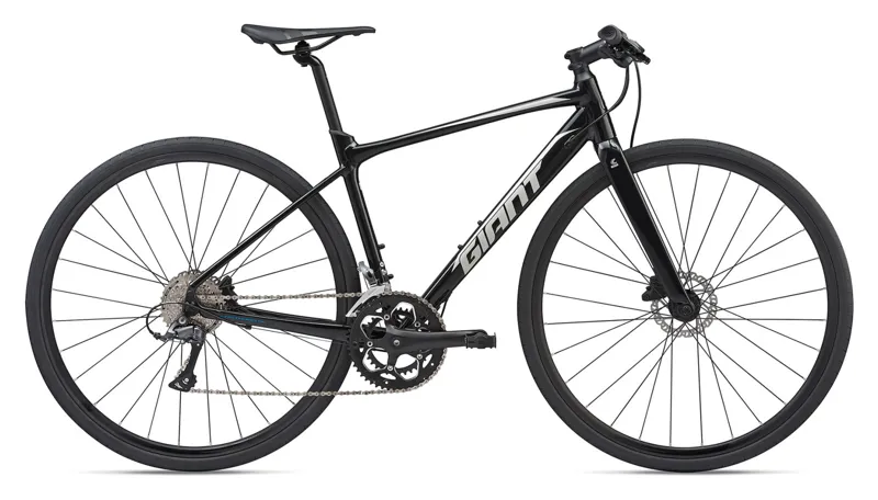 Giant FastRoad SL 3 Mens Hybrid Bike 2020 in Black