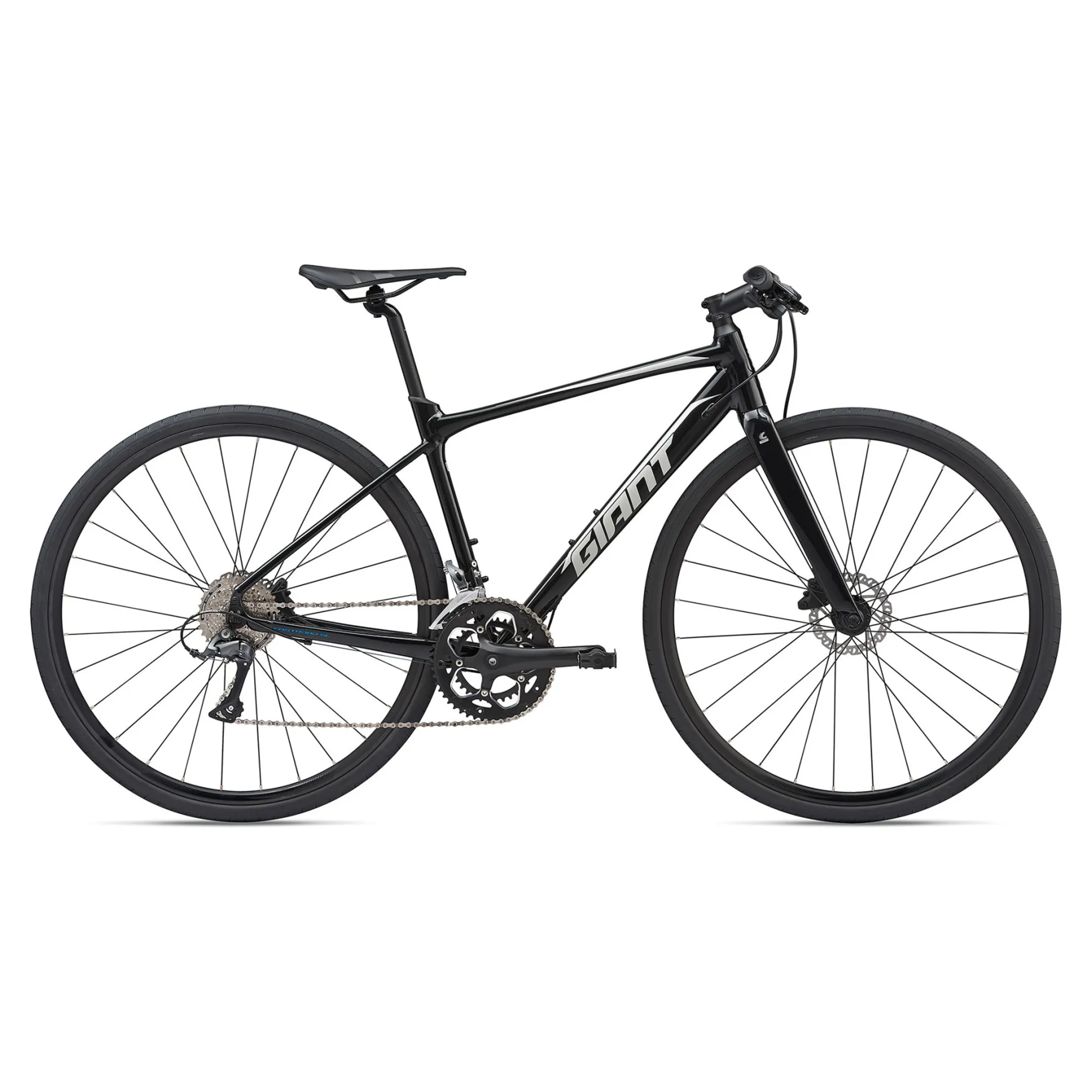 Giant FastRoad SL Mens Hybrid Bike 2020 in Black