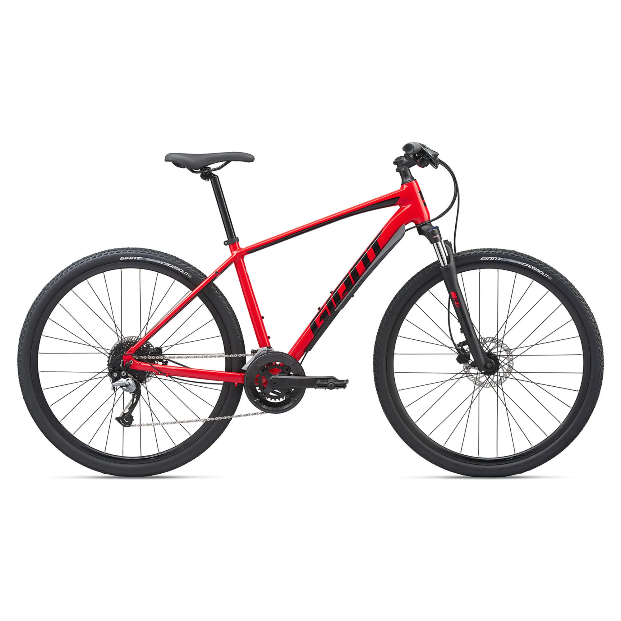 Giant Roam Disc Mens Hybrid Bike 2020 in Red - Main Image