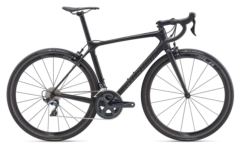 Giant TCR Advanced Pro 1 Mens Carbon Road Bike 2020 in Black
