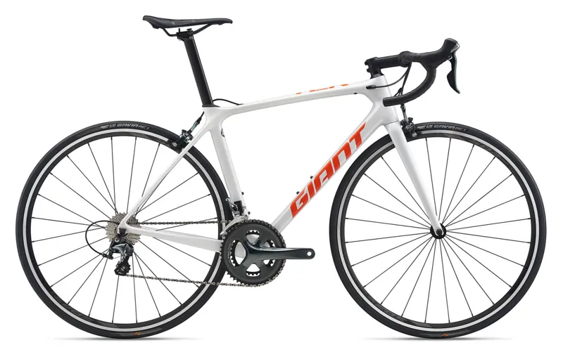 Giant TCR Advanced 3 Mens Carbon Road Bike 2020 in White