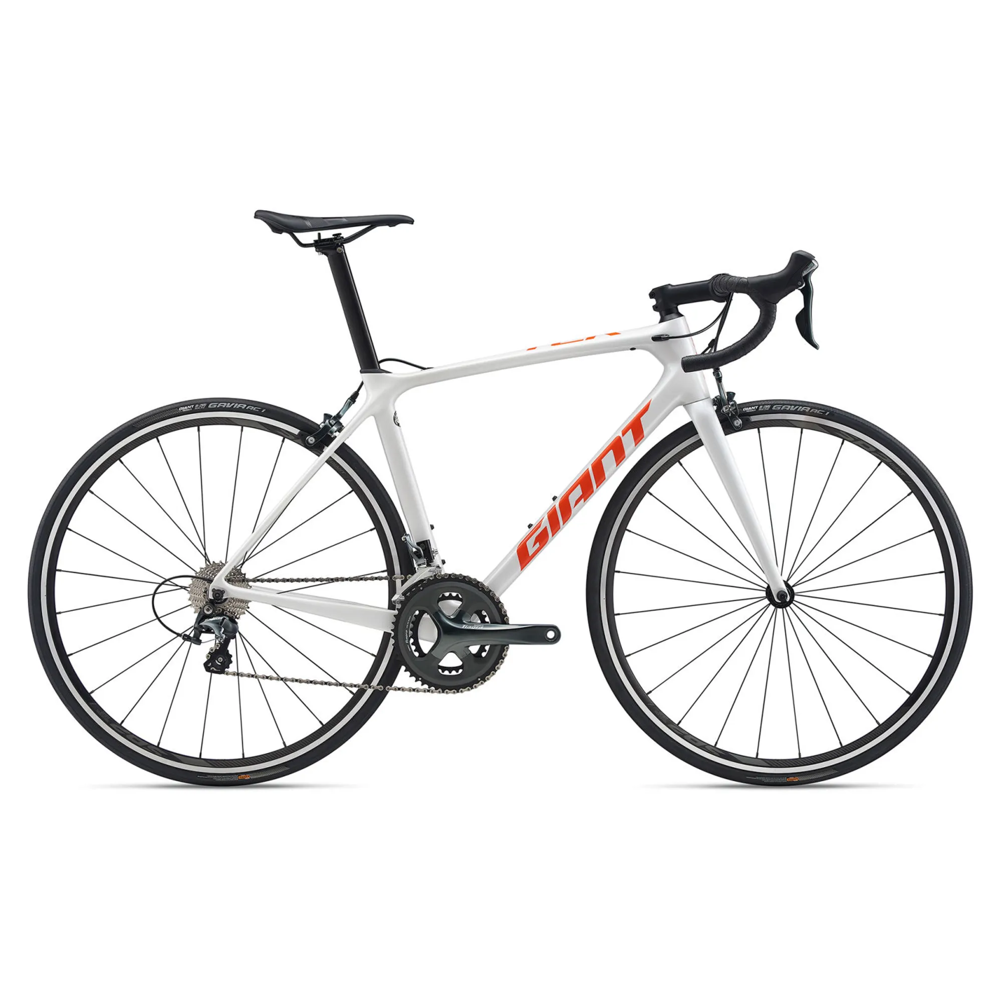 Giant TCR Advanced Mens Carbon Road Bike 2020 in White