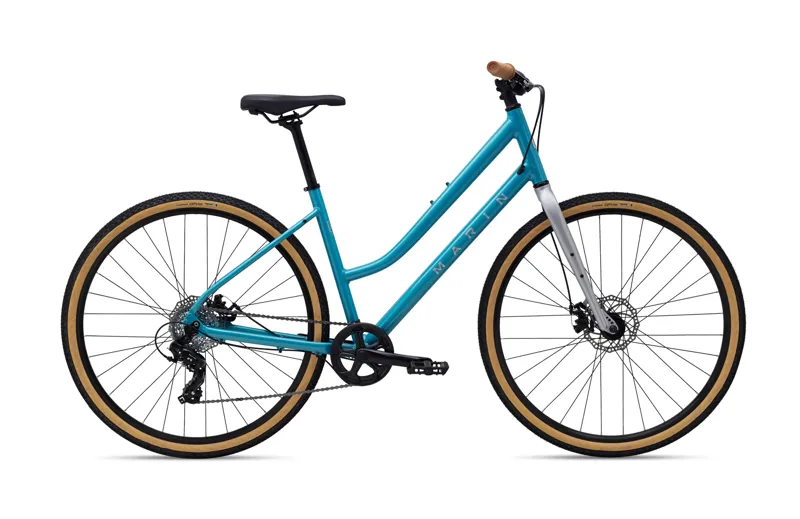 WRONG CODEMarin Kentfield 1 Step-thru Hybrid Bike 2023 in Teal