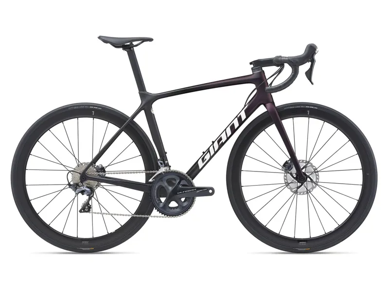 Giant TCR Advanced Pro 1 Disc Carbon Road Bike 2021 in Rosewood